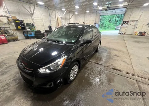 2017 Hyundai Accent Se z USA, uszkodzony, nr VIN KMHCT4AE6HU275801